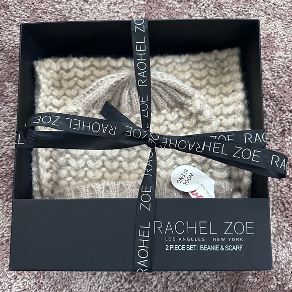 Rachel Zoe Accessories - Rachel Zoe Beanie & Scarf Set
